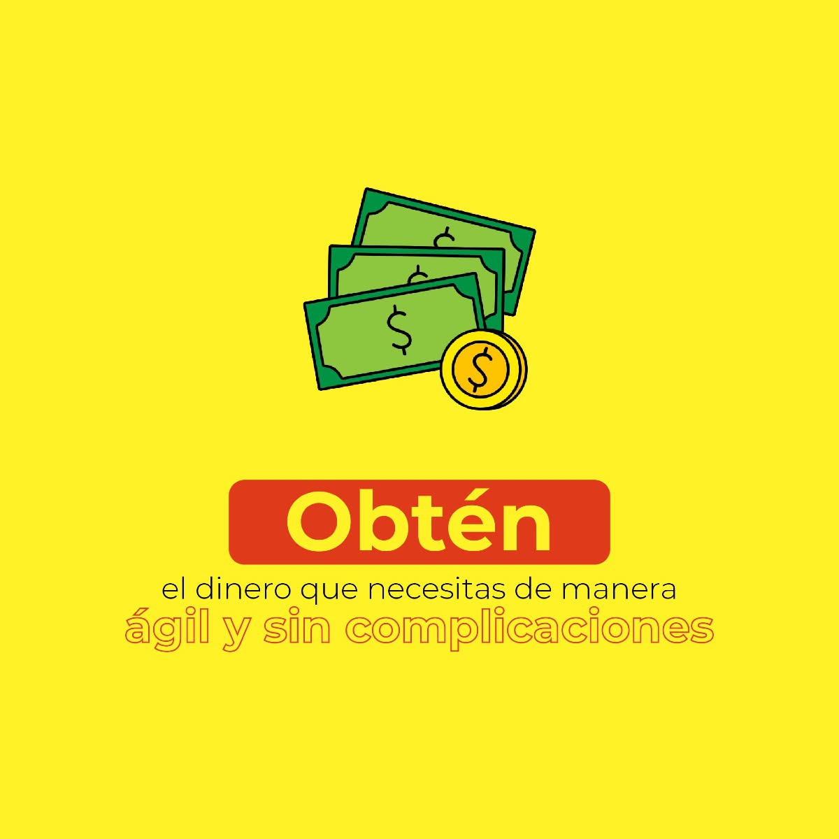 Obtén el dinero que necesitas de forma ágil